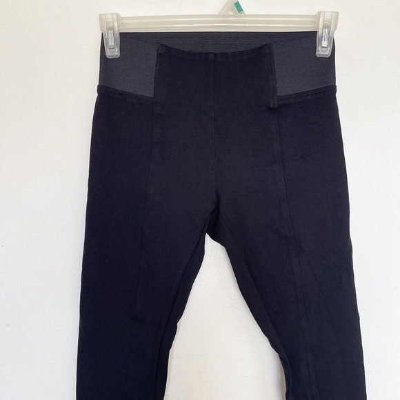 Loft Outlet Womens Black Stretch Pants Size Small Dressy Leggings Slim Office - Picture 3 of 12